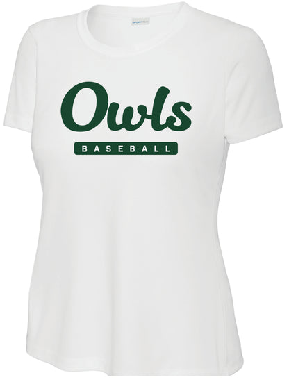 ST Womens Performance Tee (Owls)